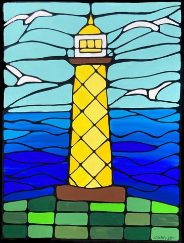 Lighthouse <br> 18" x 24"