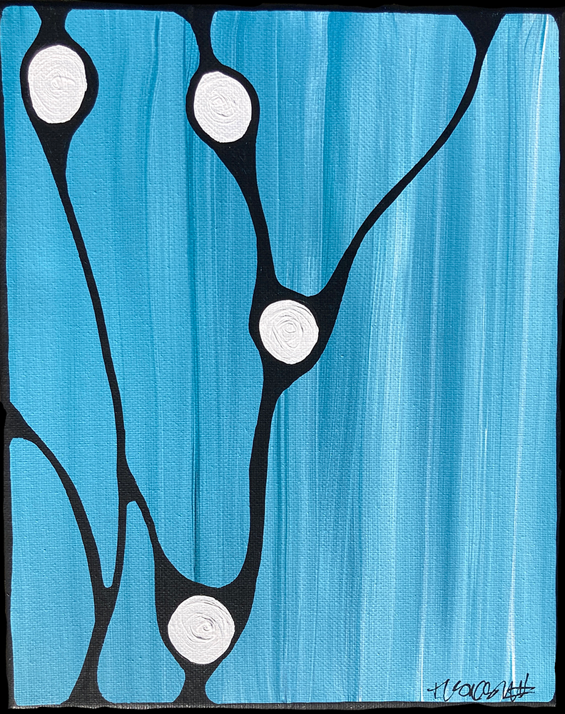 Snowflakes 2 10" x 8"
