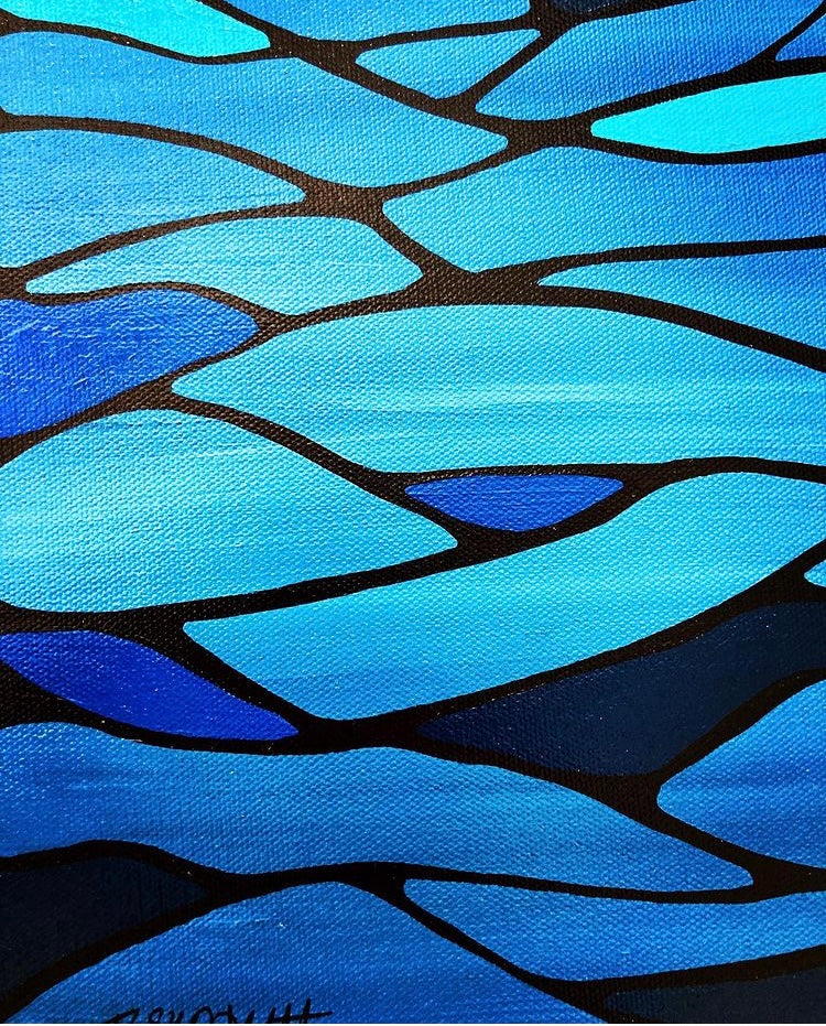 Beyond the Sea 16" x 20"