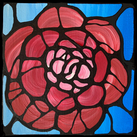 God's Rose 6" x 6" x 1.5"