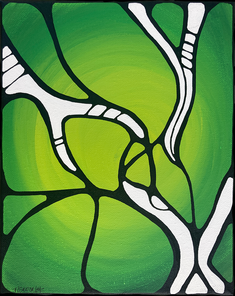 Green 8" x 10"