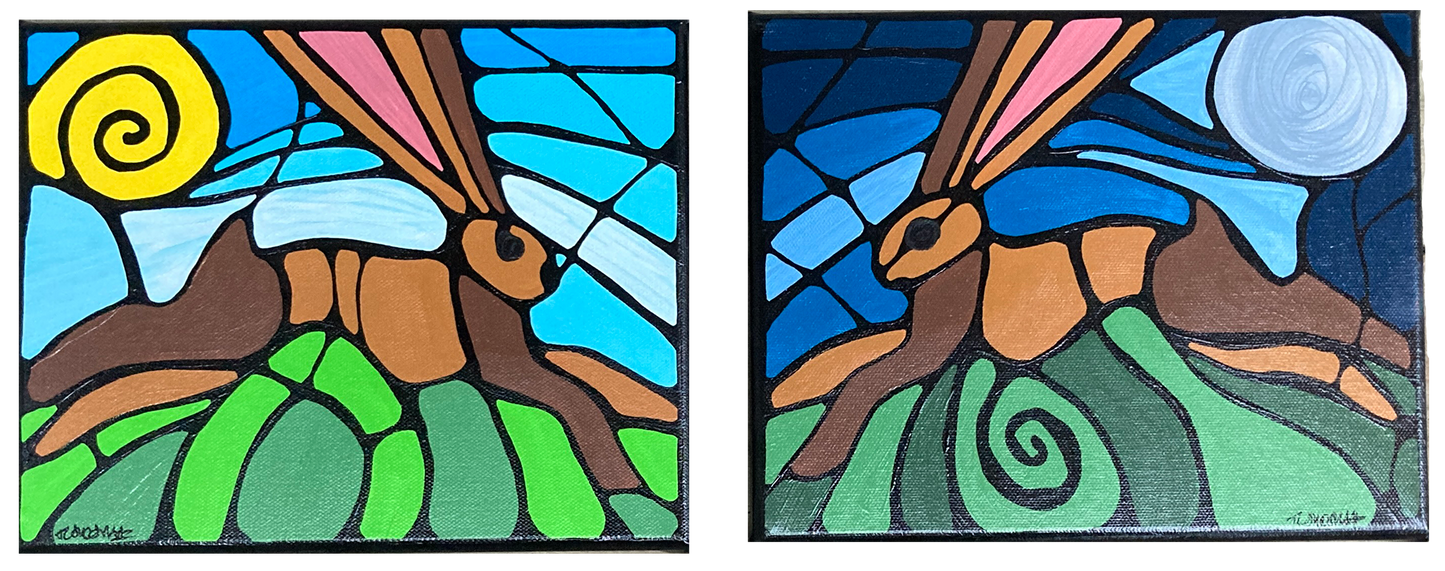 Rabbit Rabbit 10" x 8" (x2)