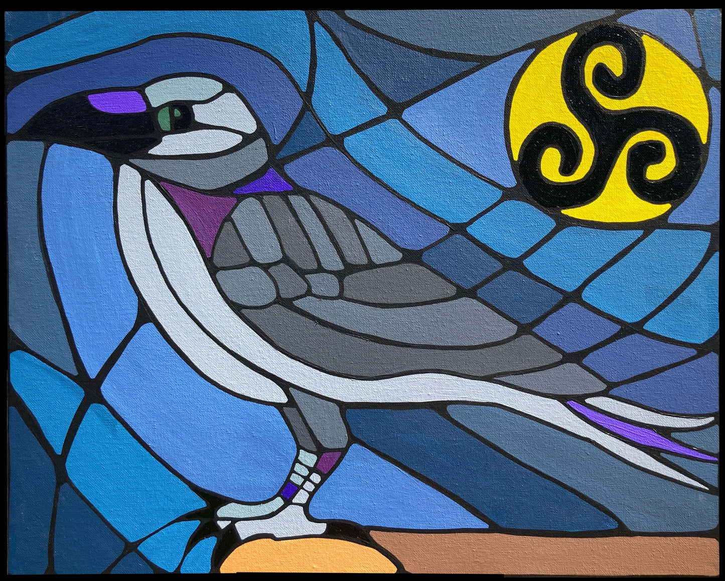 Raven 20" x 16"